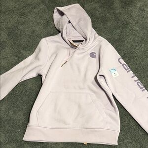 Carhartt Lavender Hoodie with Logo